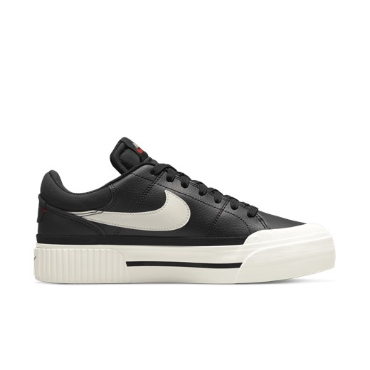 Trampki męskie Nike czarne sznurowane