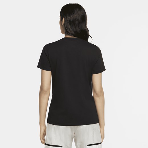 Nike bluzka damska sportowa z krótkim rękawem z okrągłym dekoltem 