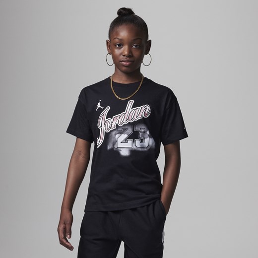 T-shirt dla dużych dzieci Jordan Rookie Sky Tee - Czerń Jordan S Nike poland