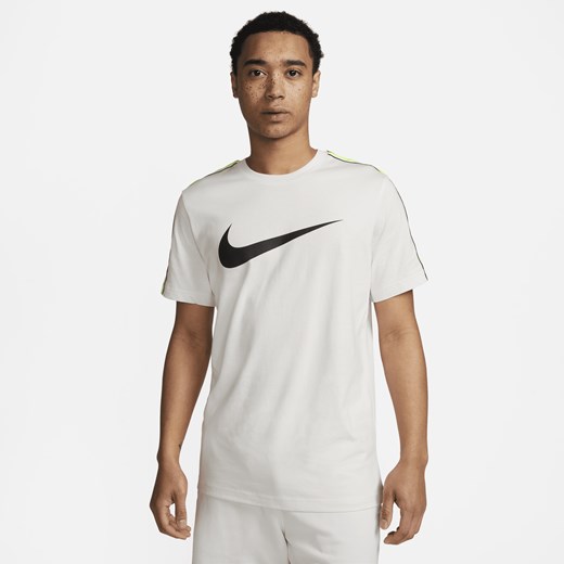 T-shirt męski Nike Sportswear Repeat - Biel Nike XXL wyprzedaż Nike poland