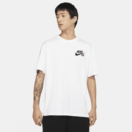 T-shirt do skateboardingu z logo Nike SB - Biel Nike L Nike poland