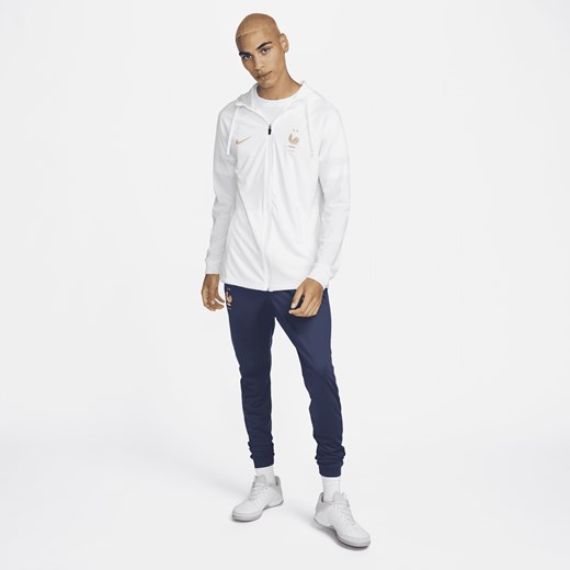 Męski dres piłkarski z kapturem Nike Dri-FIT FFF Strike - Biel Nike 2XL Nike poland