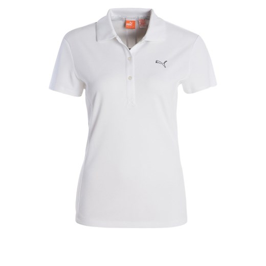 Puma Golf Koszulka polo white zalando szary abstrakcyjne wzory