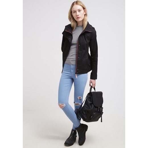 Ragwear EWOK Kurtka wiosenna black jack zalando  długie