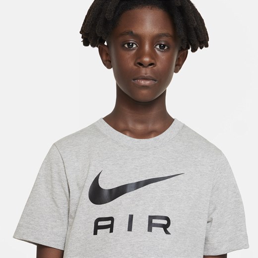 T-shirt dla dużych dzieci (chłopców) Nike Sportswear - Szary Nike M Nike poland