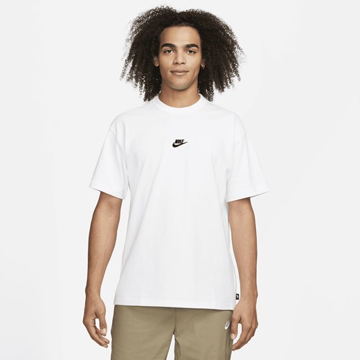 T-shirt męski Nike Sportswear Premium Essentials - Biel Nike XL wyprzedaż Nike poland