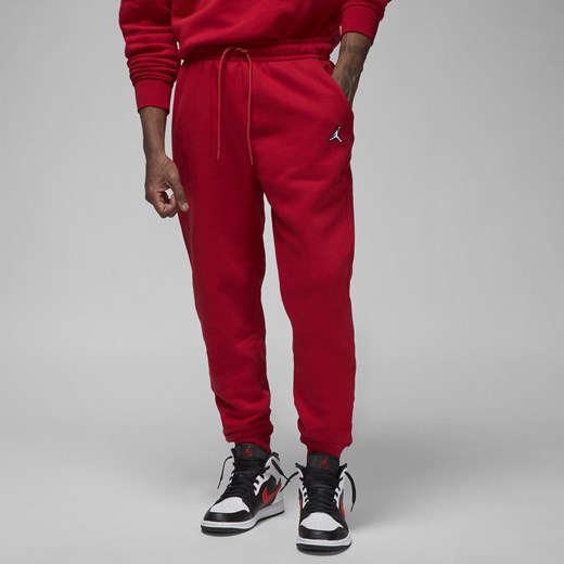 Spodnie męskie Jordan Brooklyn Fleece - Czerwony Jordan XS Nike poland