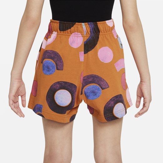 Spodenki dla dużych dzieci (dziewcząt) Nike Sportswear - Pomarańczowy Nike M Nike poland