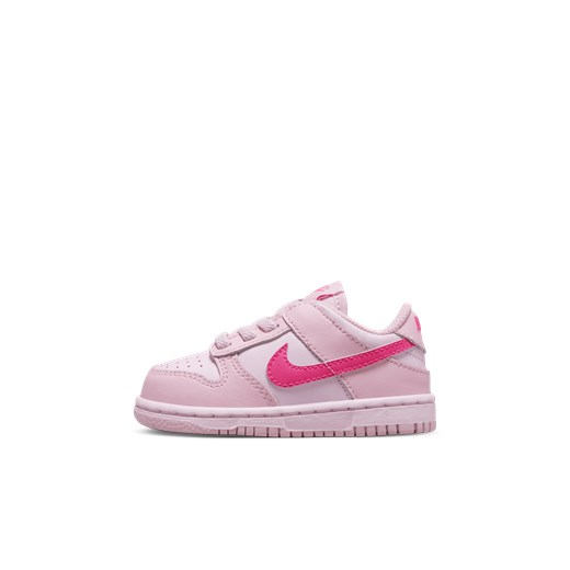 Buty dla niemowląt i maluchów Nike Dunk Low - Różowy Nike 21 Nike poland