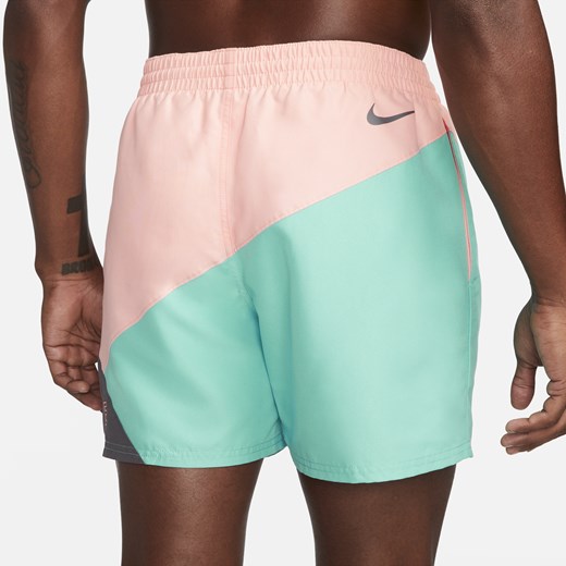 Męskie spodenki kąpielowe do siatkówki Nike Logo Jackknife 13 cm - Różowy Nike S Nike poland