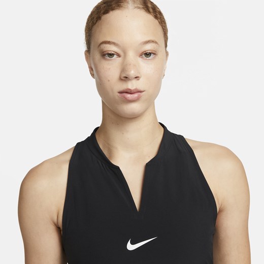 Damska sukienka do tenisa Nike Dri-FIT Advantage - Czerń Nike L (EU 44-46) Nike poland
