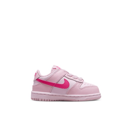 Buty dla niemowląt i maluchów Nike Dunk Low - Różowy Nike 21 Nike poland