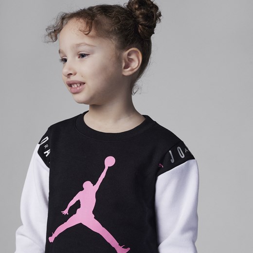 Zestaw dla małych dzieci Jordan Holiday Shine Leggings Set - Czerń Jordan 6 Nike poland