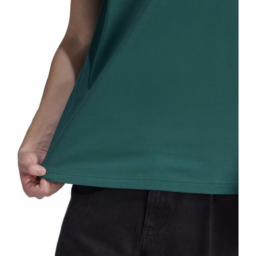 T-shirt męski Adidas sportowy zielony z krótkim rękawem