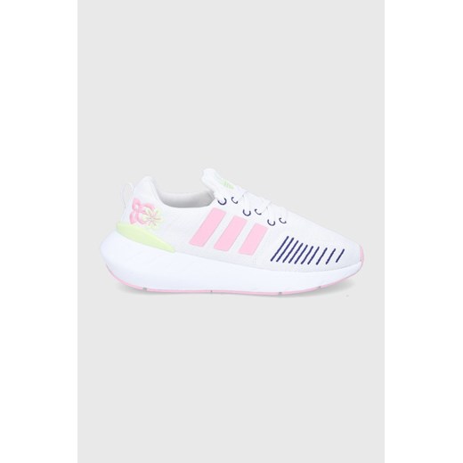 adidas Originals buty Swift Run GZ0798 kolor biały 38 2/3 ANSWEAR.com wyprzedaż