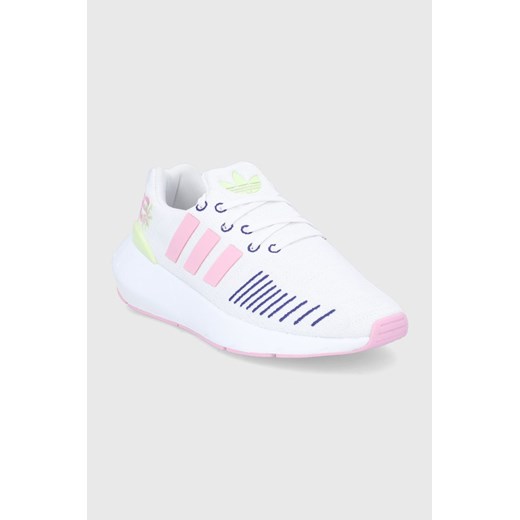 adidas Originals buty Swift Run GZ0798 kolor biały 39 1/3 promocja ANSWEAR.com