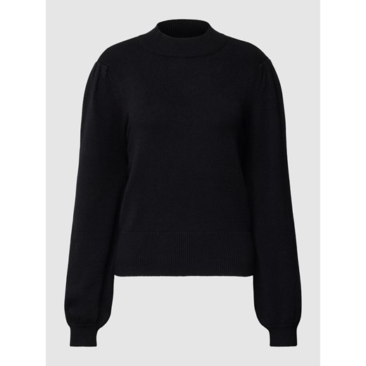 Sweter z dzianiny z bufiastymi rękawami model ‘VIRIL’ Vila XS okazyjna cena Peek&Cloppenburg 