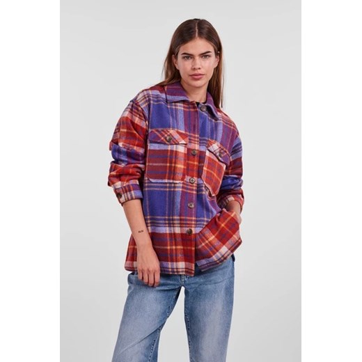 Kurtka damska Pieces krótka casual bez kaptura
