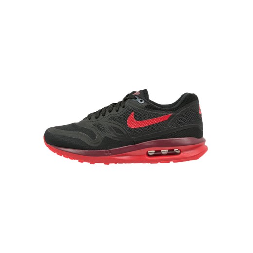 Nike Sportswear AIR MAX LUNAR 1 Tenisówki i Trampki black/action red/team red zalando czerwony okrągłe