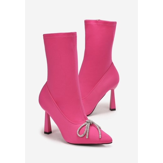 Botki Born2be na szpilce 