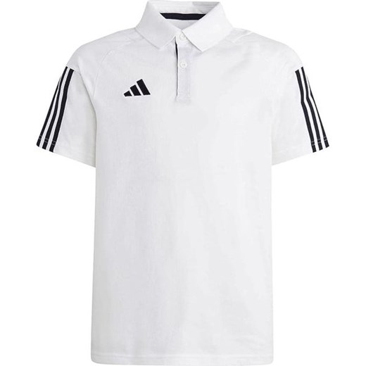 Koszulka juniorska polo Tiro 23 Competition Cotton Adidas ze sklepu SPORT-SHOP.pl w kategorii T-shirty chłopięce - zdjęcie 161579149