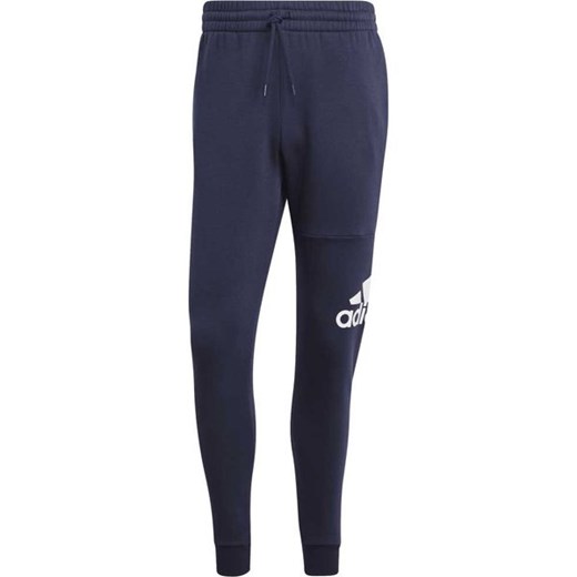 Spodnie męskie Essentials Fleece Tapered Cuff Big Logo Adidas ze sklepu SPORT-SHOP.pl w kategorii Spodnie męskie - zdjęcie 161579216