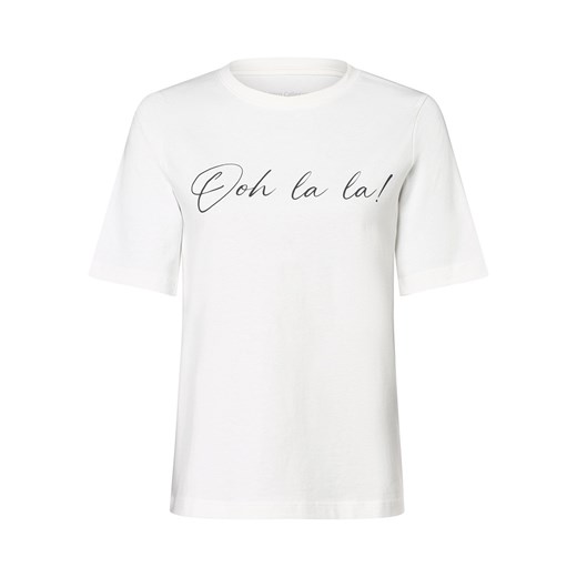 Franco Callegari T-shirt damski Kobiety Bawełna écru nadruk ze sklepu vangraaf w kategorii Bluzki damskie - zdjęcie 161582435