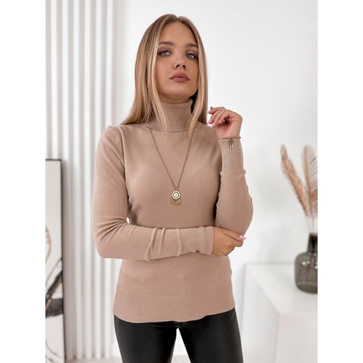 Sweter damski Ubra z golfem