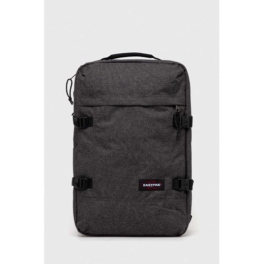 Eastpak plecak męski kolor czarny duży gładki Eastpak Travelpack EK0A5BBR77H ze sklepu PRM w kategorii Plecaki - zdjęcie 161585205