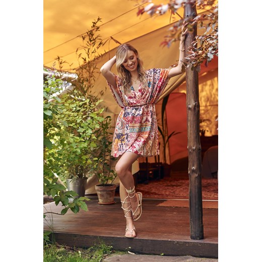 Sukienka Naoko-store.pl z długim rękawem mini casualowa luźna