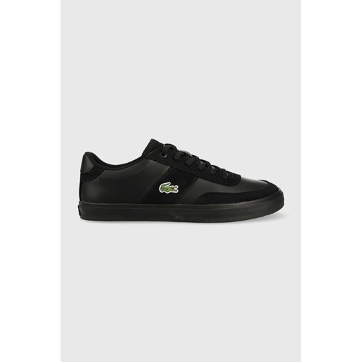 Lacoste sneakersy skórzane COURT-MASTER PRO kolor czarny 44SMA0084 ze sklepu ANSWEAR.com w kategorii Buty sportowe męskie - zdjęcie 161587478