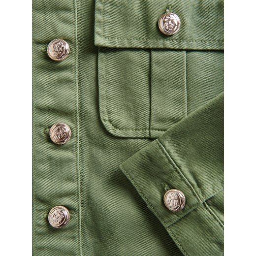 Reserved - Kurtka jeansowa - Zielony Reserved S Reserved