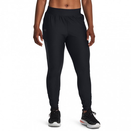 Damskie spodnie do biegania Under Armour UA Launch Pro Pants - czarne ze sklepu Sportstylestory.com w kategorii Spodnie damskie - zdjęcie 161604417