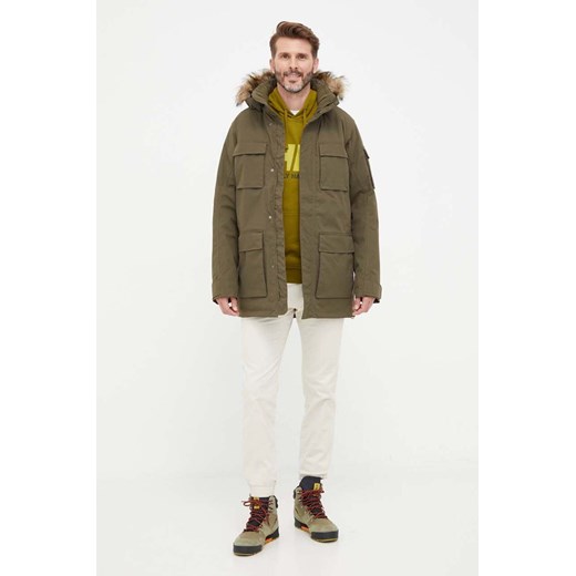 Jack Wolfskin kurtka męska kolor zielony przejściowa Jack Wolfskin M ANSWEAR.com