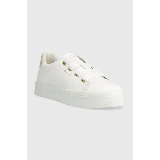 Gant sneakersy skórzane Avona kolor biały 27531157.G29 Gant 42 ANSWEAR.com