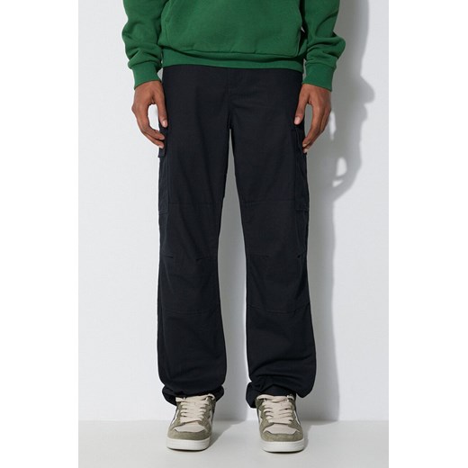 Dickies spodnie bawełniane kolor czarny w fasonie cargo ze sklepu PRM w kategorii Spodnie męskie - zdjęcie 161608986