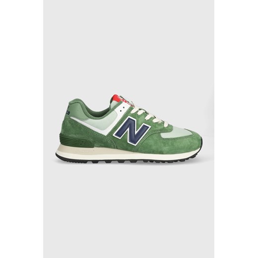 New Balance sneakersy 574 kolor zielony ze sklepu PRM w kategorii Buty sportowe męskie - zdjęcie 161609145