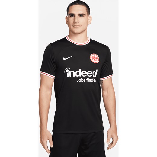 Męska koszulka piłkarska Nike Dri-FIT Eintracht Frankfurt Stadium 2023/24 (wersja domowa) - Czerń ze sklepu Nike poland w kategorii T-shirty męskie - zdjęcie 161609768