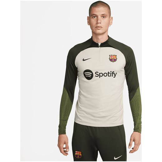 Męska treningowa koszulka piłkarska FC Barcelona Strike Nike Dri-FIT - Brązowy ze sklepu Nike poland w kategorii T-shirty męskie - zdjęcie 161610056
