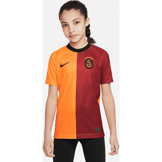 Koszulka piłkarska z krótkim rękawem dla dużych dzieci Nike Dri-FIT Galatasaray Nike XL wyprzedaż Nike poland