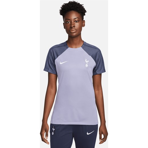Damska dzianinowa koszulka piłkarska Nike Dri-FIT Tottenham Hotspur Strike - Fiolet ze sklepu Nike poland w kategorii Bluzki damskie - zdjęcie 161610929