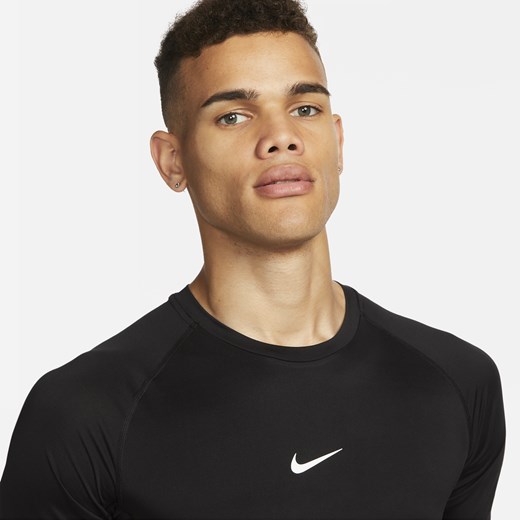 Męska przylegająca koszulka z krótkim rękawem do fitnessu Dri-FIT Nike Pro - Nike M Nike poland