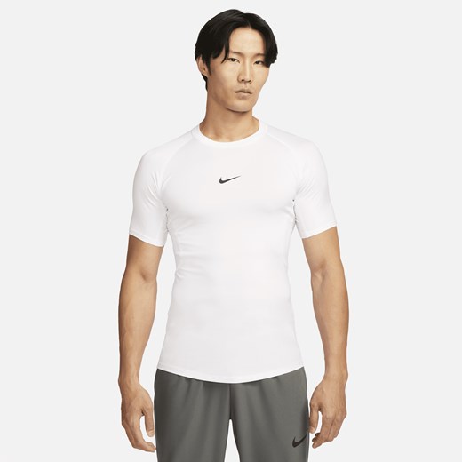 Nike t-shirt męski biały z krótkim rękawem 
