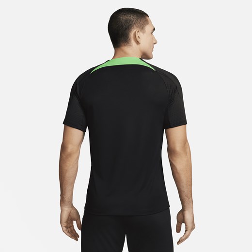 Męska dzianinowa koszulka piłkarska Nike Dri-FIT Liverpool F.C. Strike - Czerń Nike XL Nike poland