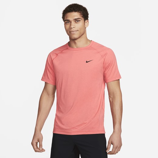 Męska koszulka z krótkim rękawem do fitnessu Dri-FIT Nike Ready - Czerwony Nike XXL Nike poland