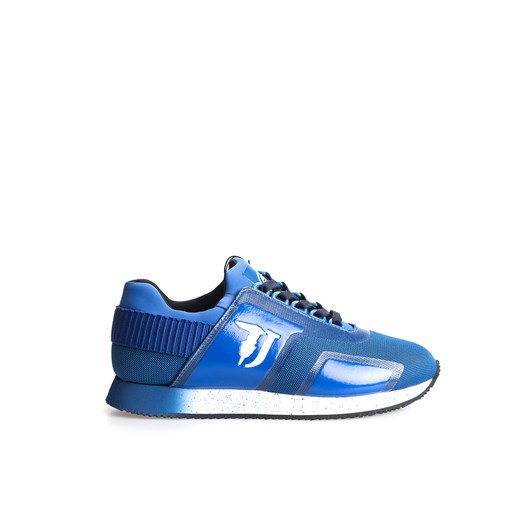 Trussardi Jeans Sneakersy | 77A00154 | Niebieski Trussardi 40 promocja ubierzsie.com