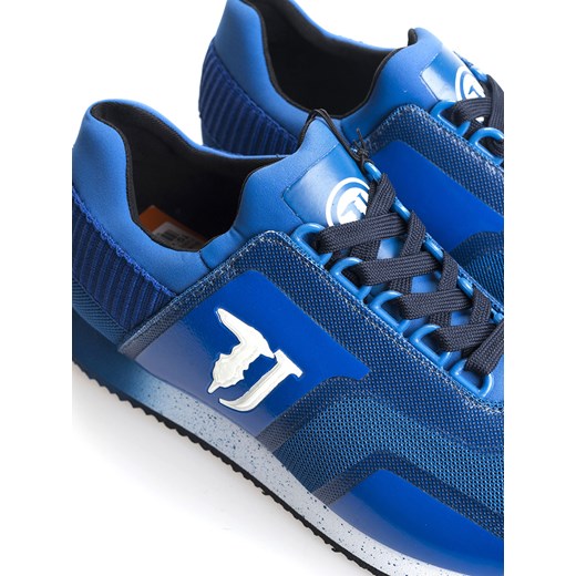 Trussardi Jeans Sneakersy | 77A00154 | Niebieski Trussardi 40 wyprzedaż ubierzsie.com