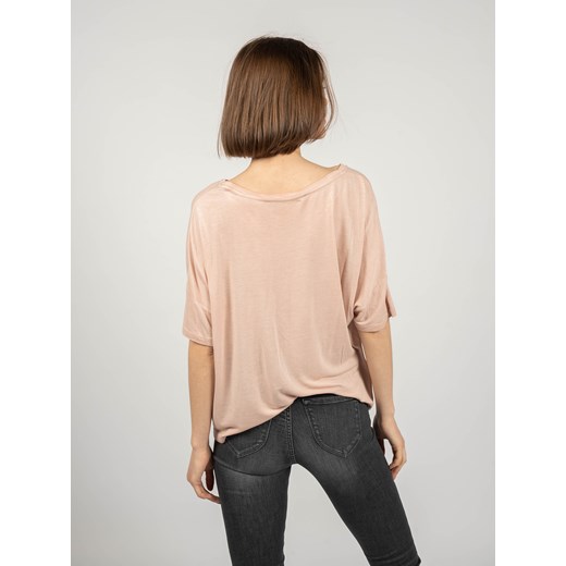 Guess Bluzka | W63I25-K40MO-FQ72 | Różowy Guess 34 okazja ubierzsie.com