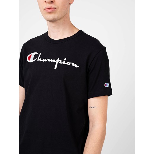 Champion T-Shirt | 210972 | Czarny Champion L okazja ubierzsie.com