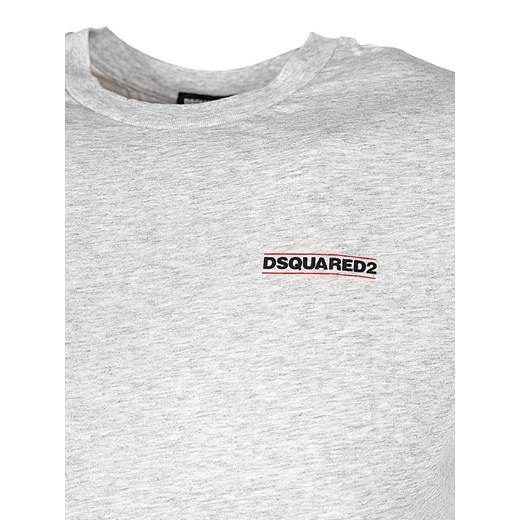 Dsquared2 T-shirt &quot;C-Neck&quot; | D9M203040 | Szary melanż Dsquared2 XXL ubierzsie.com okazyjna cena